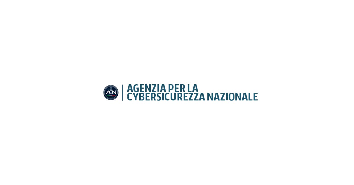 Logo Agenzia cybersicurezza